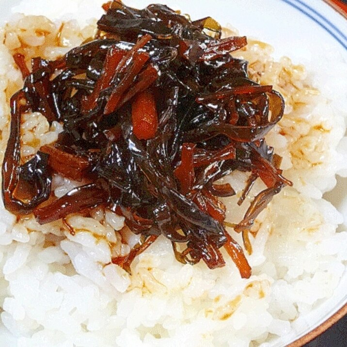 ご飯が旨い！　「干しホタテと昆布の佃煮」